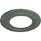 Ekena Millwork Claremont Ceiling Medallion (Canopies up to 7"), 10 5/8"OD x 5 3/4"ID x 1/2"P, Cloud Burst Crackle CM10CLCBC - alternate 2